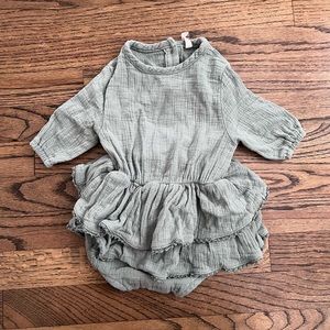 Quincy Mae Ruffle Onesie 3-6 Months